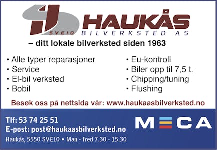 Haukås Bilverksted AS