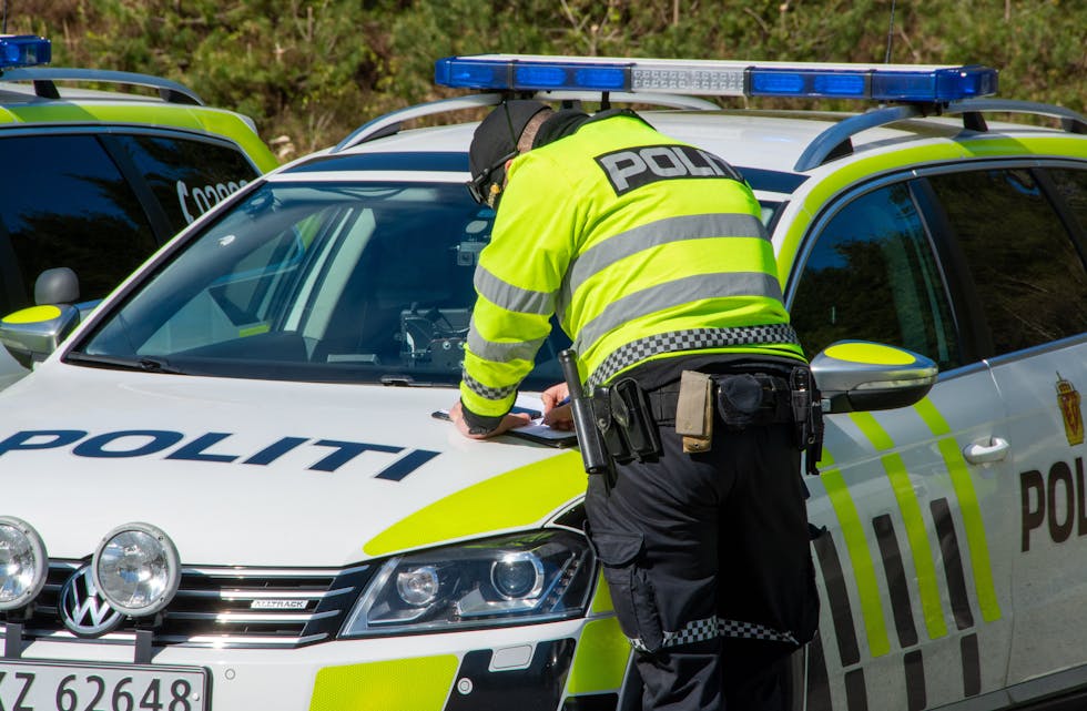 Politiet skreiv ut åtte forenkla førelegg i Førde.
ARKIVFOTO: ELLEN MARIE HAGEVIK