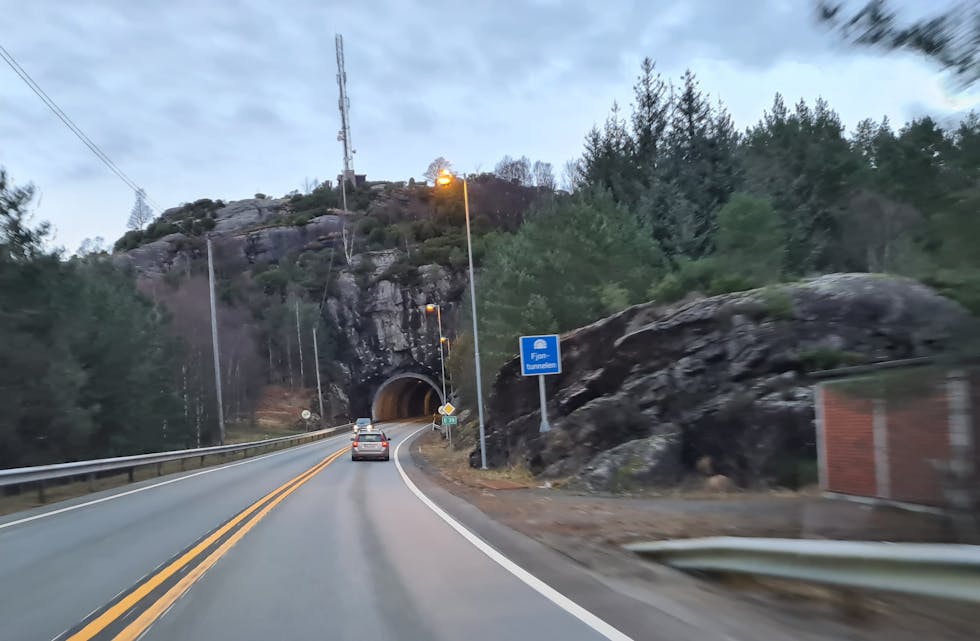 Fjontunnelen fjon e39 tunnel