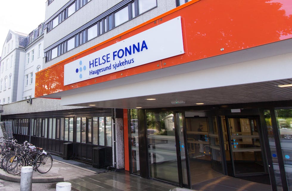 Fredag var 17 koronapasientar innlagde ved Haugesund sjukehus.
FOTO: ERIK DANKEL/HELSE FONNA
