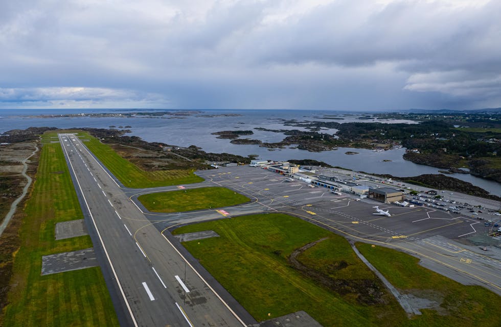 Rådmannen i Sveio meiner kommuen bør bli med å leggje til rette for utviklinga av Haugesund Lufthamn, gjennom å ta eigarskap i Lufthavndrift AS.
FOTO: BROADSTONE/LUFTHAVNDRIFT