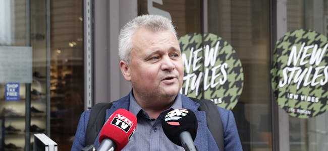 Fellesforbundets leiar Jørn Eggum vil krevje auka kjøpekraft i årets lønnsoppgjer. Foto: Berit Roald / NTB / NPK