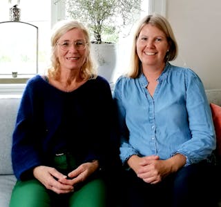Ragnhild Johanne Tveit Sekse (t.v.) og Sigrund Breistig jobbar saman for meir fokus på kvinnehelse.
FOTO: PRIVAT