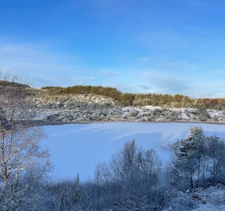 Ranveig A. Hegerland har att dette flotte vinterbiletet frå Steinarstjødnå.