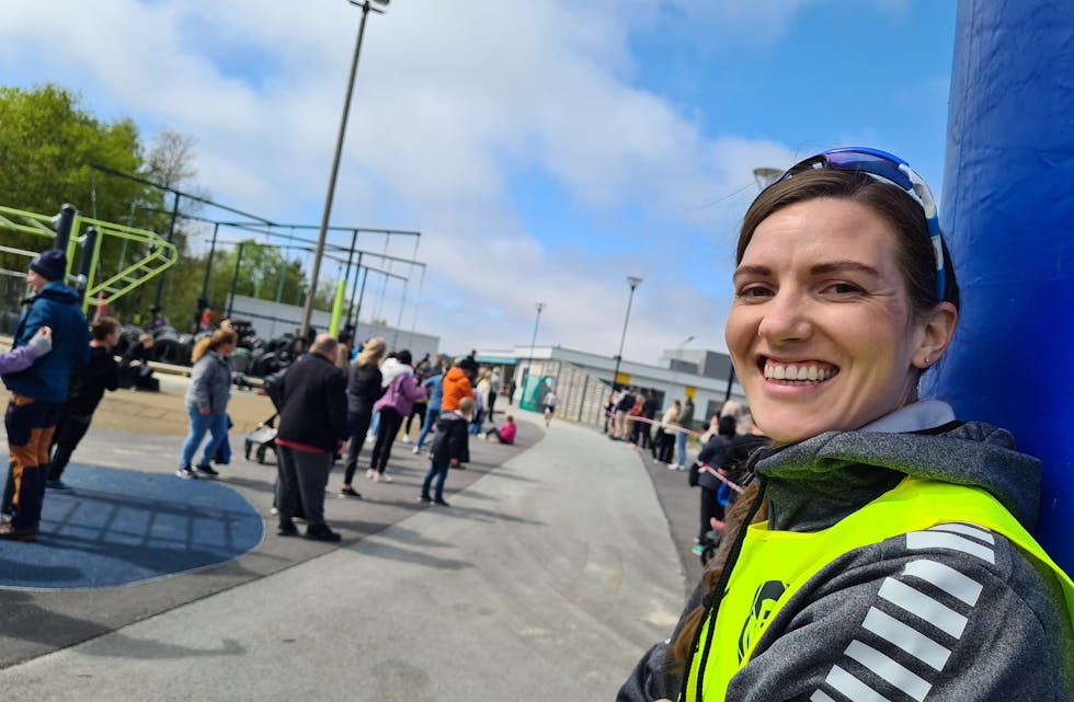– Det har gått over all forventning, smiler Maren Kristin Lye Bårdsen. FOTO: IRENE FLATNES HALDIN