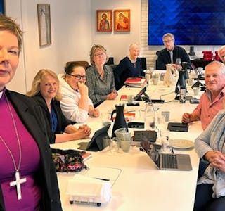 Kven skal sitta rundt bordet i bispedømerådet saman med biskop Ragnhild Jepsen etter kyrkjevalet? FOTO: DEN NORSKE KYRKJA