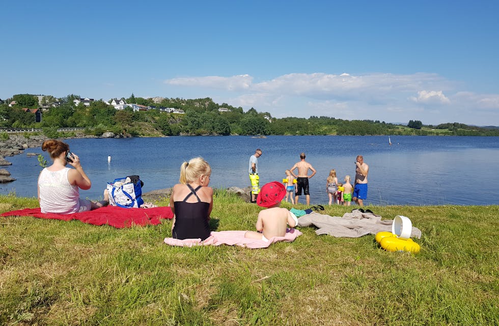 Det blir ei relativt fin helg på Vestlandet. Men kanskje ikkje fullt så fin og varm som på dette biletet. ARKIVFOTO: IRENE FLATNES HALDIN