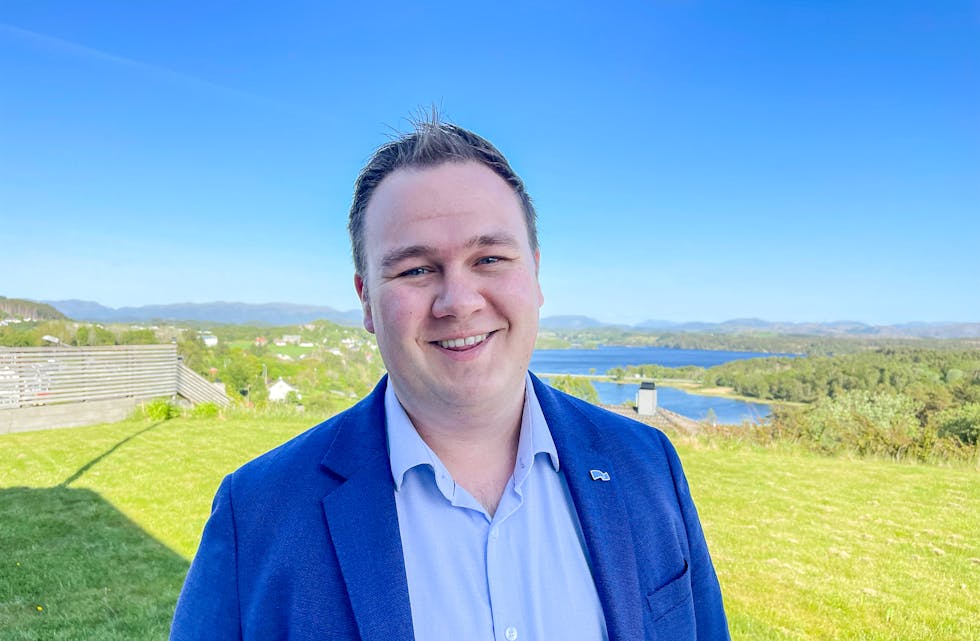 Høgre fekk flest stemmer, og André Mundal Haukås kan bli den nye ordføraren i Sveio.
