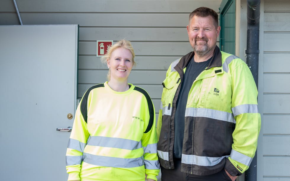 Gry Kristin Karlson og Aimar Hansen hjelper deg gjerne på stasjonen, og har nokre råd du godt kan følgja før du kjem med tilhengaren.