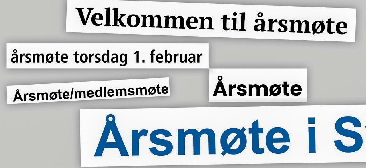 Send oss referat frå årsmøte. Illustrasjon: Irene Flatnes Haldin