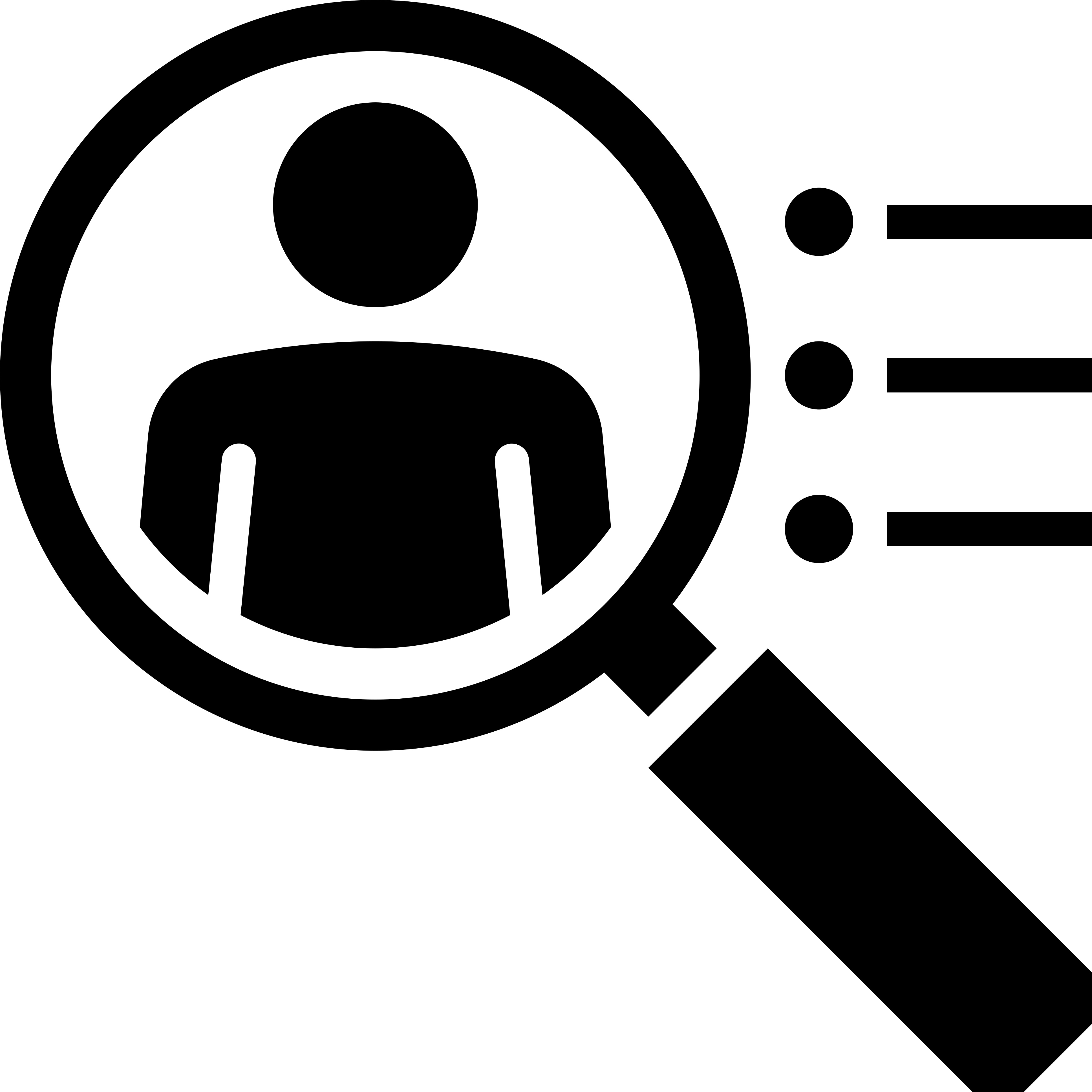 human resource management represents recruitment or hiring persona solid icon