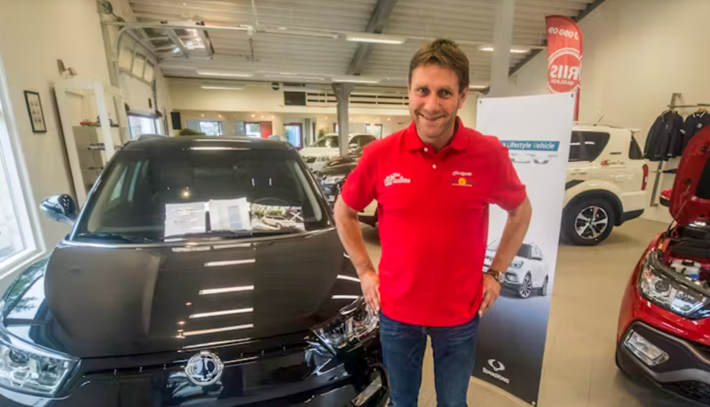 Ole Martin Grindheim er eigar og dagleg leiar i Etne Auto AS. Arkivfoto: Torstein Tysvær Nymoen
