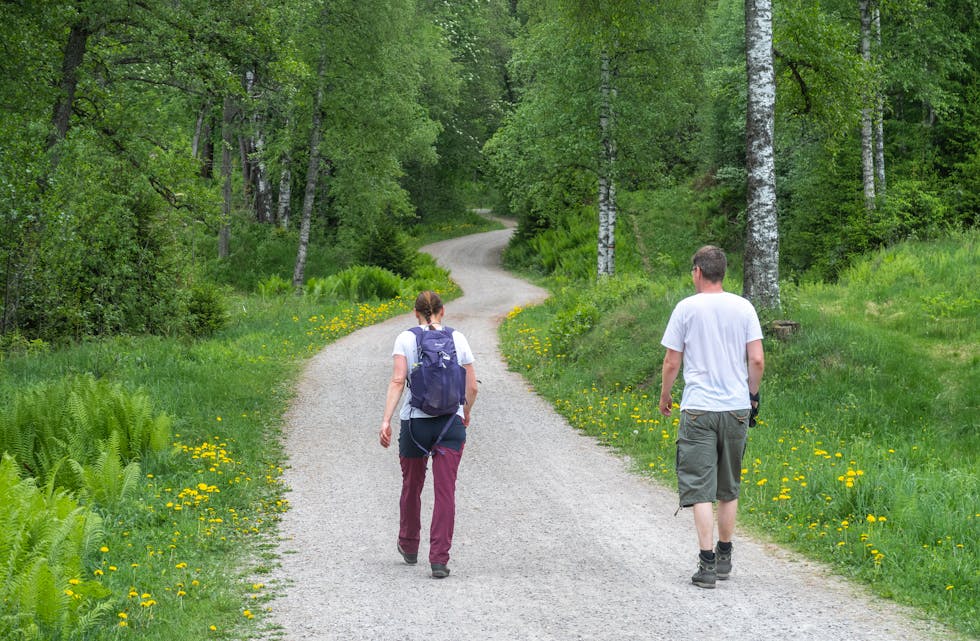 Rusleturar er også bra for å førebyggje og behandle helseutfordringar. Foto: Halvard Alvik / NTB/ NPK