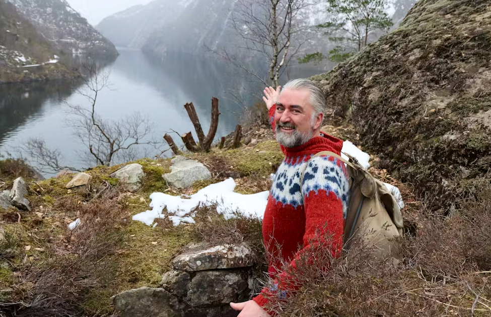 Kristian Fjæra i Åkrafjorden Glamping. Arkivfoto: Svein-Erik Larsen