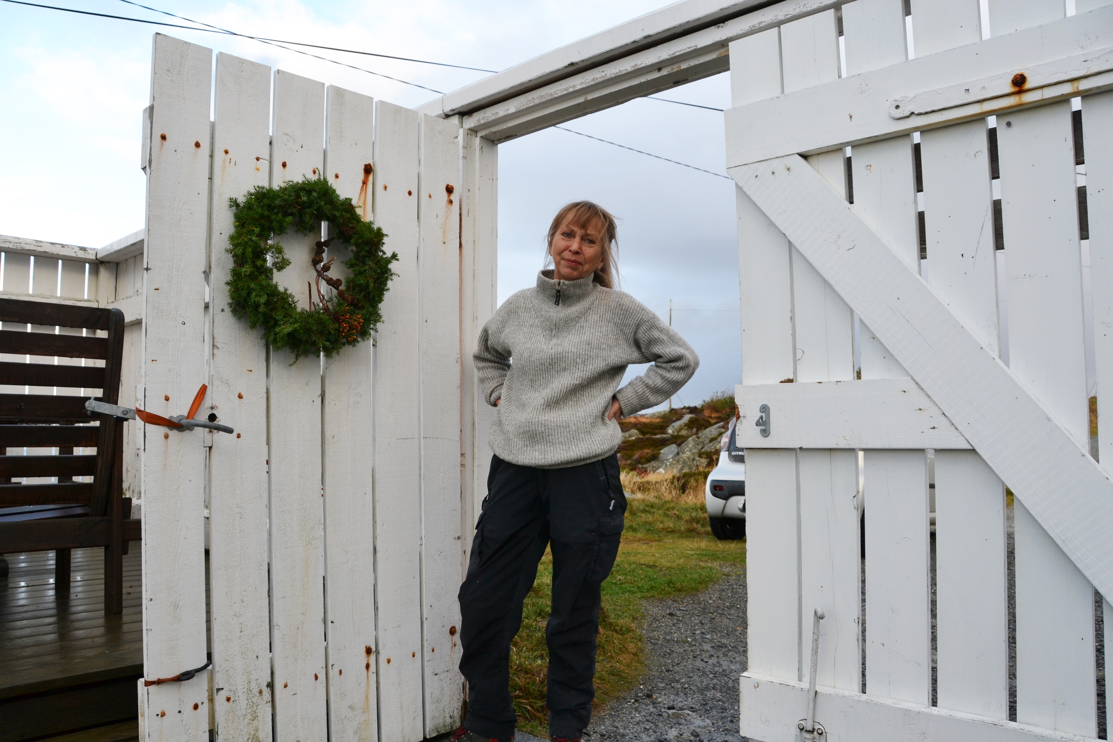 Randi Pedersen gir tips om korleis laga ei
personleg jul ved bruk av naturmaterialer.