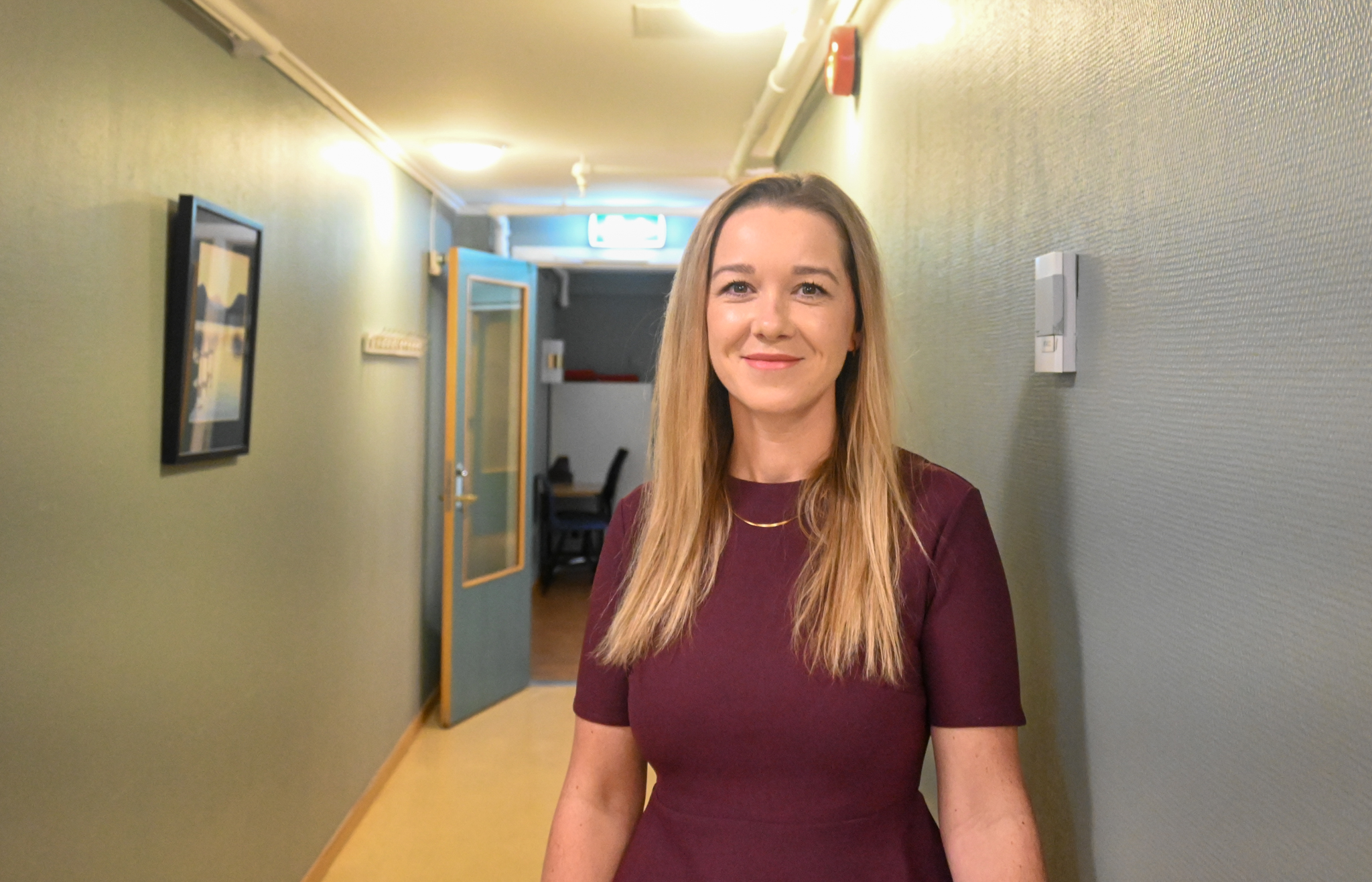 Lill-Beate Møksvoll går inn i rollen der hele kommunen er pasient. Foto: Morten Vågset Møller